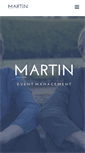 Mobile Screenshot of martineventmanagement.com